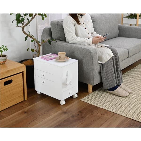 Amazon.co.jp: メイクボックス コスメボックス 約幅40cm ロータイプ